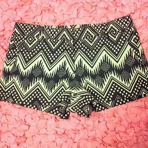J. Crew Aztec Print Shorts Sz 4